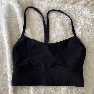 lululemon Flow Y Nulu Longline Bra
